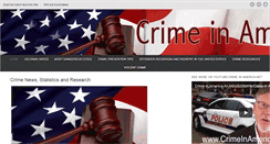 Desktop Screenshot of crimeinamerica.net